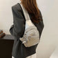 Women's Convertible Sling Backpack with Charm