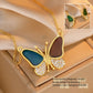 Color Changing Butterfly Necklace