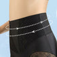Women's High-Waist Lace Trim Tummy Control Panties
