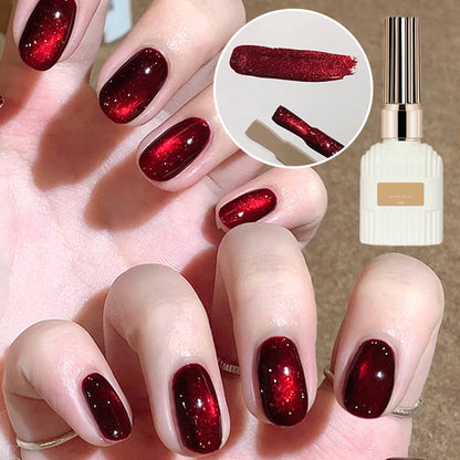 🔥HOT SALE🔥Shiny gel nail polish with a cat-eye effect