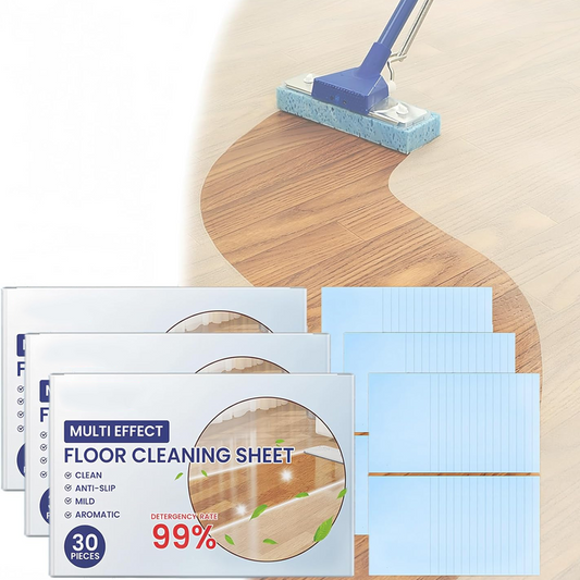 🔥Limited-time offer: Buy 2 Get 1 FREE-Multi-Effect Decontaminating Floor Cleaning Sheet