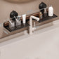 💥Walnut Suction Cup Bathroom Shelf