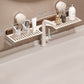 💥Walnut Suction Cup Bathroom Shelf