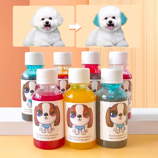 💕Non-Toxic Semi-Permanent Pet Hair Dye
