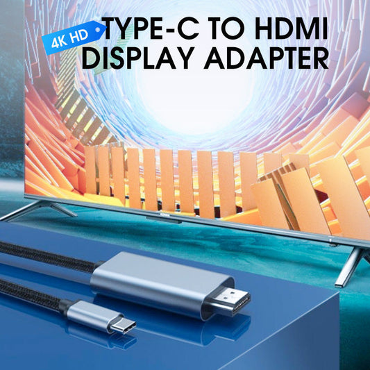 🔥 4K HD Type-C till HDMI-adapter – Skarpa bilder | SPARA 50% idag! ✨