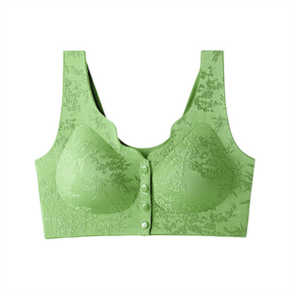 👚 Bekväm framknäppt trådlös bh – Sömlös & stödjande | SPARA 50% idag!