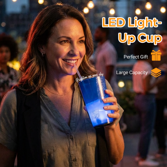 💝 Vattenaktiverad LED-lysande kopp – Färgglad & festlig | SPARA 50% idag! ✨