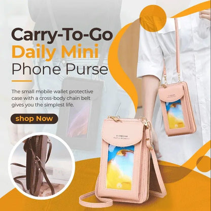 🌟New Arrivals 2026: Up to 60% off!🌟Carry-To-Go Daily Mini Phone Purse