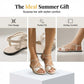 🏖️Limited time 50% OFF⏳👙Women's Criss-Cross Strap Flat Sandals