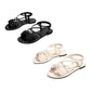 🏖️Limited time 50% OFF⏳👙Women's Criss-Cross Strap Flat Sandals