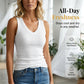 ⛱️Last Day 💞Women's V-Neck Ribbed Knit Tank Top