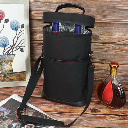 🥳2026 HOT SALE🥳Portable Wine Carrier with Shoulder Strap