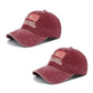 Unisex Cotton Blend Embroidered Hat