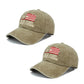 Unisex Cotton Blend Embroidered Hat