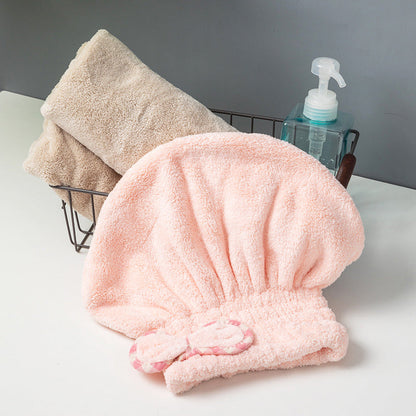 🔥 50% OFF · Coral Fleece Hair Turban ✨