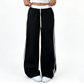 🔥Women's Sexy Tube Top & Side Stripe Wide-Leg Pants Set