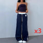 🔥Women's Retro Wide-Leg Pants with Side Stripes