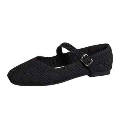 🔥Breathable Square Toe Ballet Flats