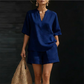 🔥Women's Casual V-Neck Two-Piece Short Set