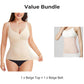 🔥 50% OFF · 👚 Women's Tummy Shaping Top with Built-In Bra ✨