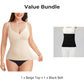 🔥 50% OFF · 👚 Women's Tummy Shaping Top with Built-In Bra ✨