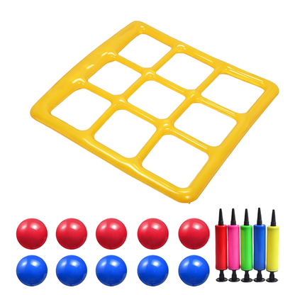 🔥 50% OFF · Inflatable Pool Tic-Tac-Toe Floating Game Set ✨