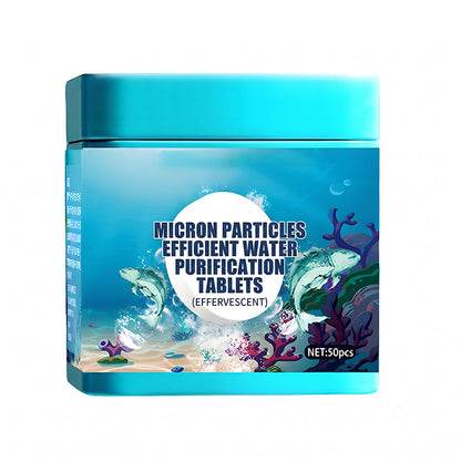 🔥 50% OFF · High-Efficiency Aquarium Water Purification Tablets ✨