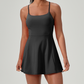 🔥 50% OFF · Women's Mini Spaghetti Strap Sport Dress – Sleek & Active ✨