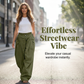 ⏳Time-Limited Special⏰Voluminous Lantern Trousers – Pleated, Drawstring Waist, Pockets 🍁