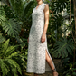 🔥Women's Sleeveless V-Neck Maxi Dress with Side Slit