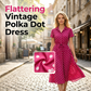 Women's Classic Polka Dot Dress