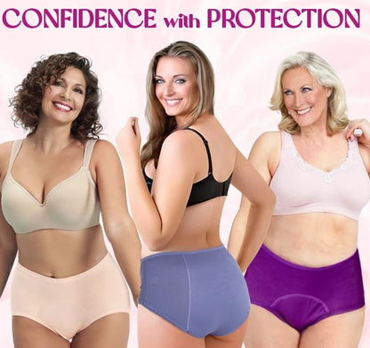 🎉Last Day-Buy 1 Get 3 Packs🎉 High Waist Leak proof panties✨Butter-Soft & Stretchy🍃