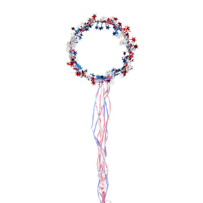⏰️LIMITED BUY 2 GET 1 FREE!!!🎊Independence Day Star Headband with Ribbons,for 4th of July Parades & Parties🎉