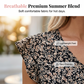 🔥 50% OFF · Women's Summer V-Neck Ruffle Sleeve Floral Peplum Top ✨
