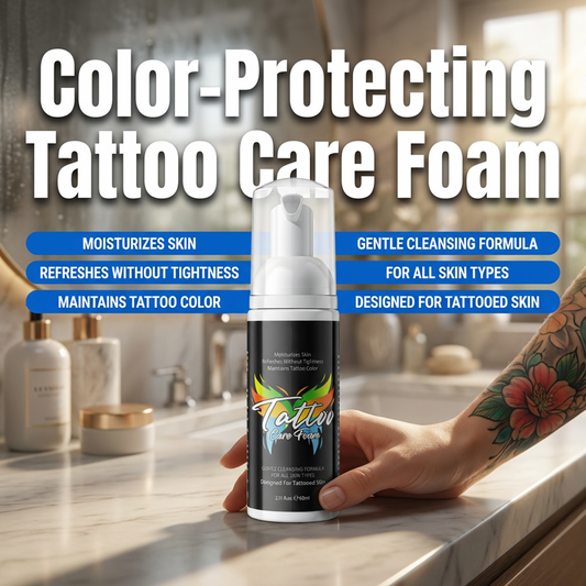 🔥 50% OFF · Tattoo Brightening & Moisturizing Care Essentials ✨