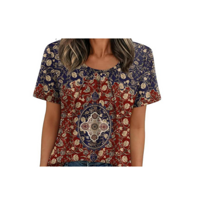 🔥 50% OFF · Soft Comfortable Printed Tee for Women ✨
