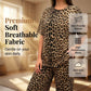 🔥Women's Leopard Print Two-Piece Lounge Set