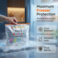 🥦 10-pack återanvändbara aluminiumpåsar – Läckagesäker & håller maten fräsch | SPARA 50% idag! ❄️