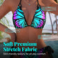🔥 50% OFF · Vibrant Butterfly Halter Bikini Set ✨