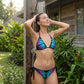 🔥 50% OFF · Vibrant Butterfly Halter Bikini Set ✨