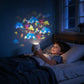 🌌 LED-projektor med stjärnhav – 360° roterande nattljus | SPARA 50% idag! ✨