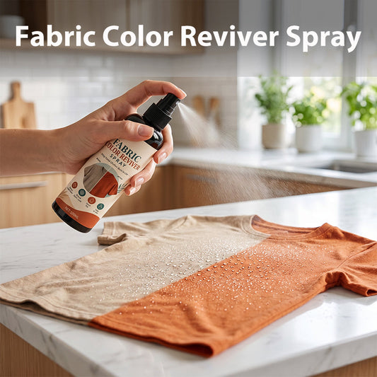 👕 50% DE DESCONTO – Spray Revigorador de Cores para Roupas Desbotadas | Restaura cores, fácil aplicação & prolonga a vida dos tecidos ✨🧵