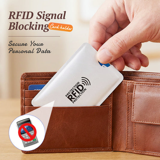 💳 RFID-skyddshylsor för kort – Blockskanner & skyddar din data | SPARA 50% idag!