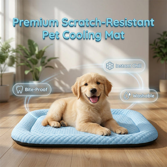 🐾 Hållbar svalkande petmatta – Reptålig & sval | SPARA 50% idag!