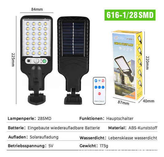 🔦 LED-solarstavlampa för utomhus – Trådlös & vattentät | SPARA 50% idag! ✨