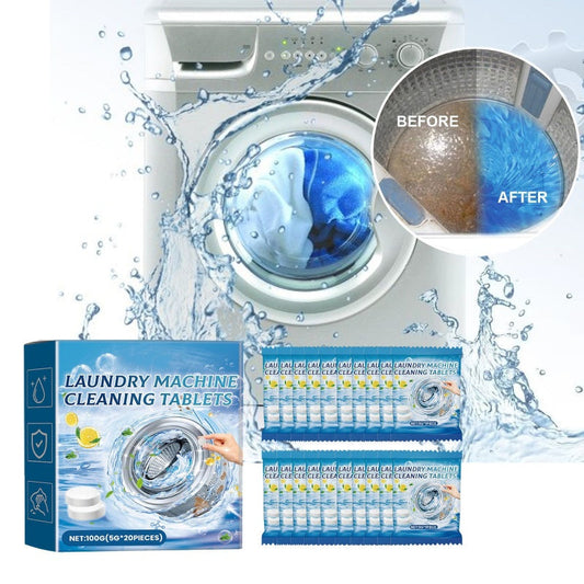🧼 Avkalkningstabletter för tvättmaskin – Tar bort kalk & lukt | SPARA 50% idag!