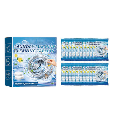 🧼 Avkalkningstabletter för tvättmaskin – Tar bort kalk & lukt | SPARA 50% idag!