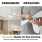 2-in-1 Cooling LED Ceiling Fan🌀 2-i-1 takfläkt med LED – Svalkande & belysning | SPARA 50% idag!