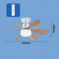 2-in-1 Cooling LED Ceiling Fan🌀 2-i-1 takfläkt med LED – Svalkande & belysning | SPARA 50% idag!