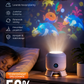 🌌 LED-projektor med stjärnhav – 360° roterande nattljus | SPARA 50% idag! ✨